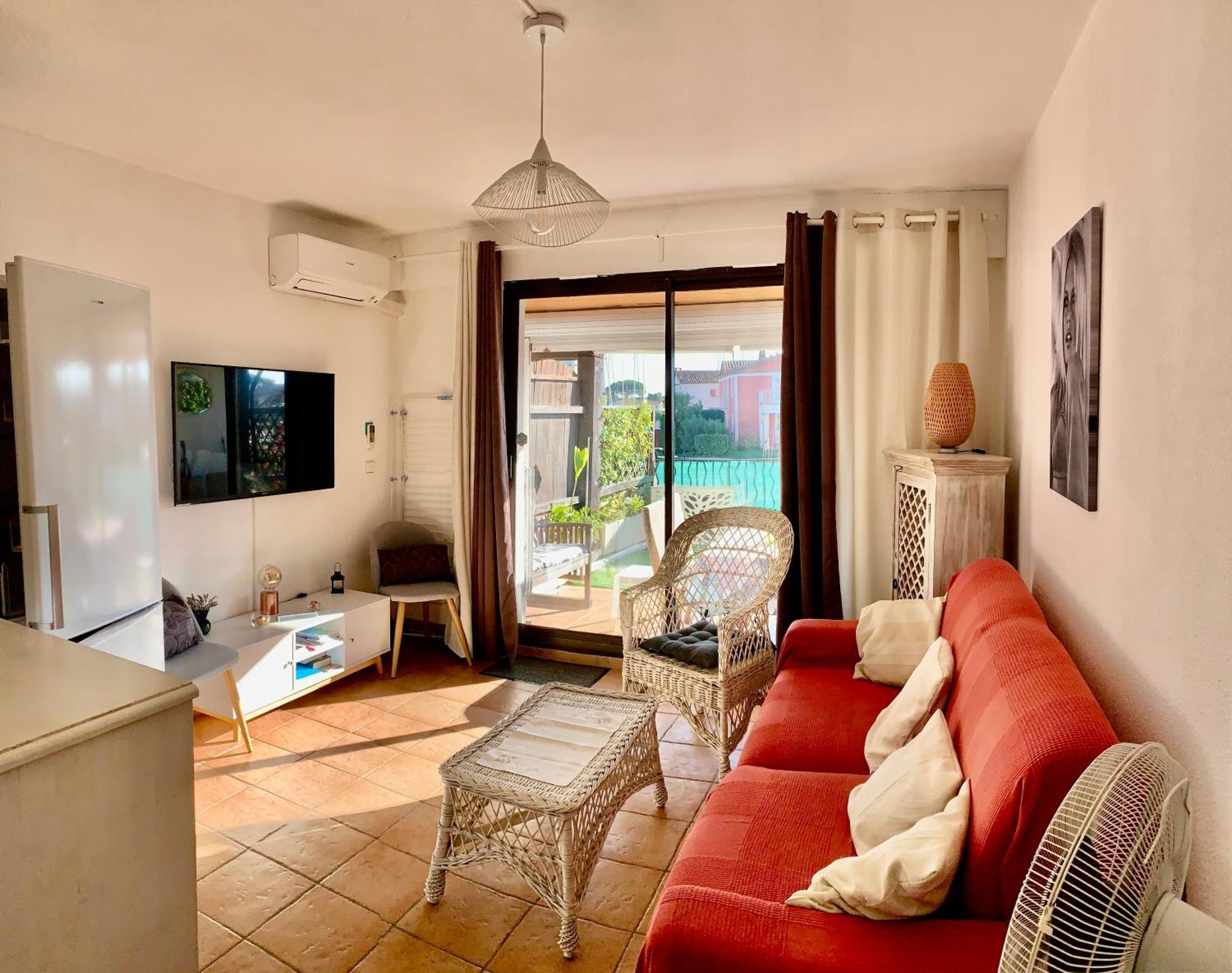 Appartement Rue De L'Amarrage A Port Grimaud Avec Terrasse Vue Canaux Et Garage 외부 사진
